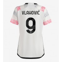 Ženski Nogometni dresi Juventus Dusan Vlahovic #9 Gostujoči 2023-24 Kratek Rokav
